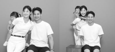 '검사 남편'♥한지혜, 딸과 함께 가족사진 공개 "만 40살 즐거운 생일파티"