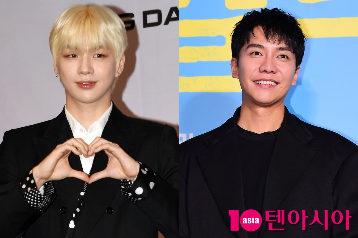 강다니엘, 이승기/ 사진=텐아시아 사진 DB