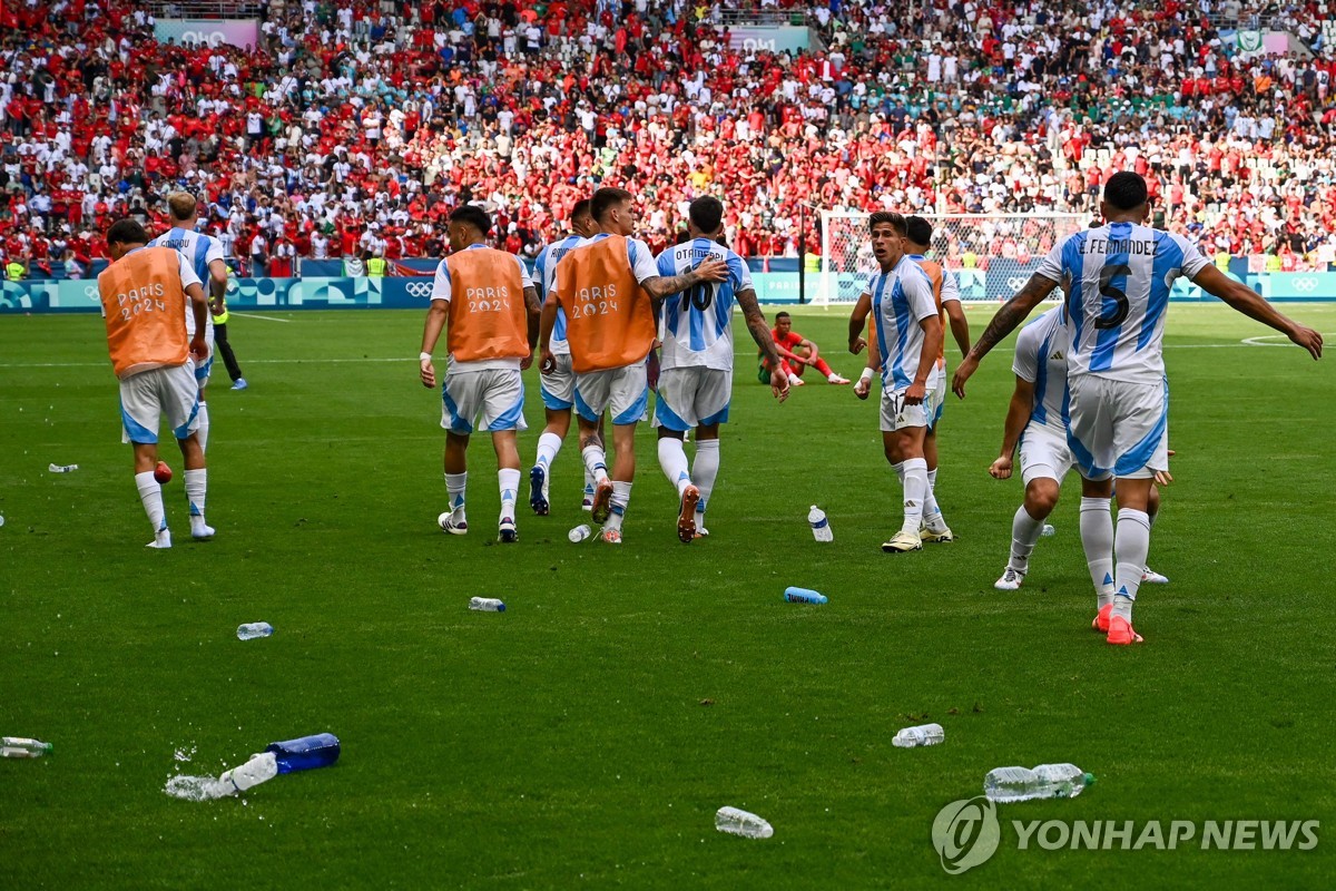 [올림픽] '대혼란' 빚어진 남자축구 첫 경기 조사키로…아르헨은 분통(종합)