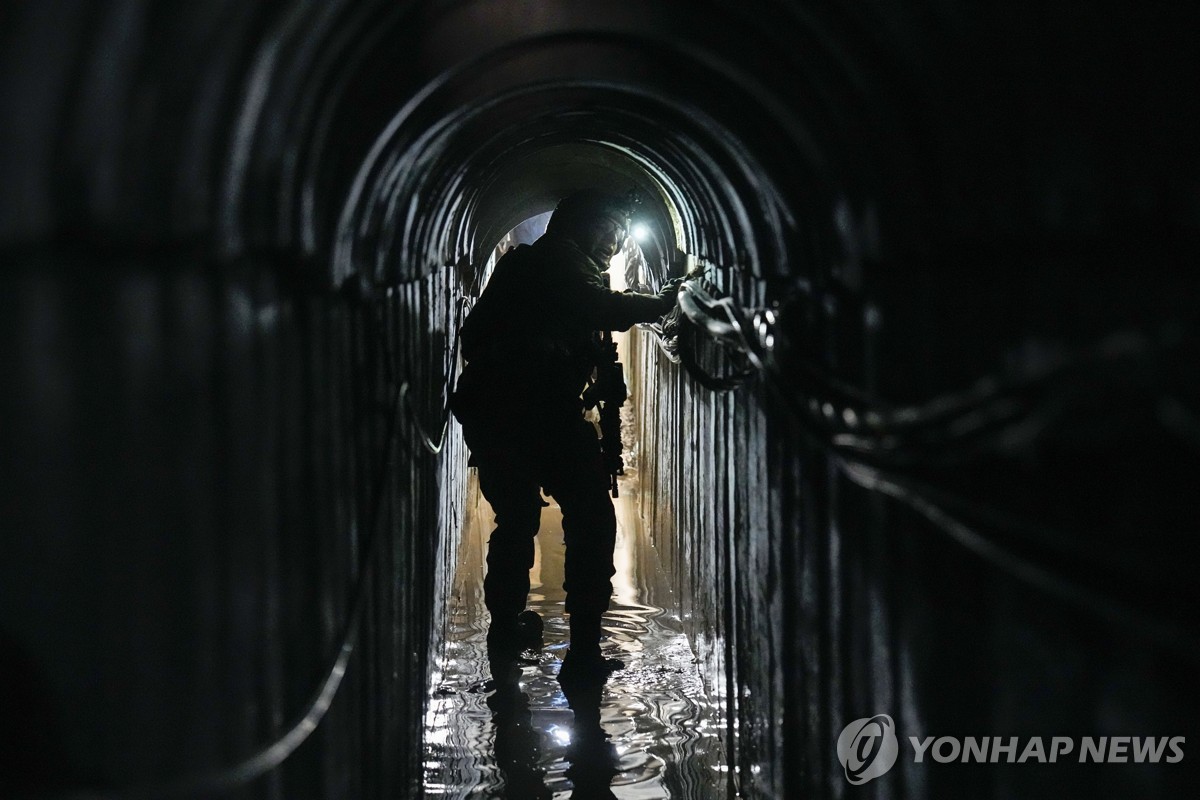 "이스라엘군, '막무가내' 하마스 땅굴 침수작전 실패"