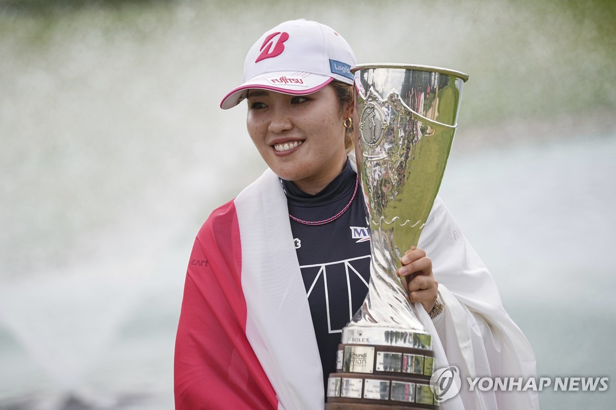 에비앙 우승자 후루에 역전극 이끈 한마디…'포스가 함께하기를'