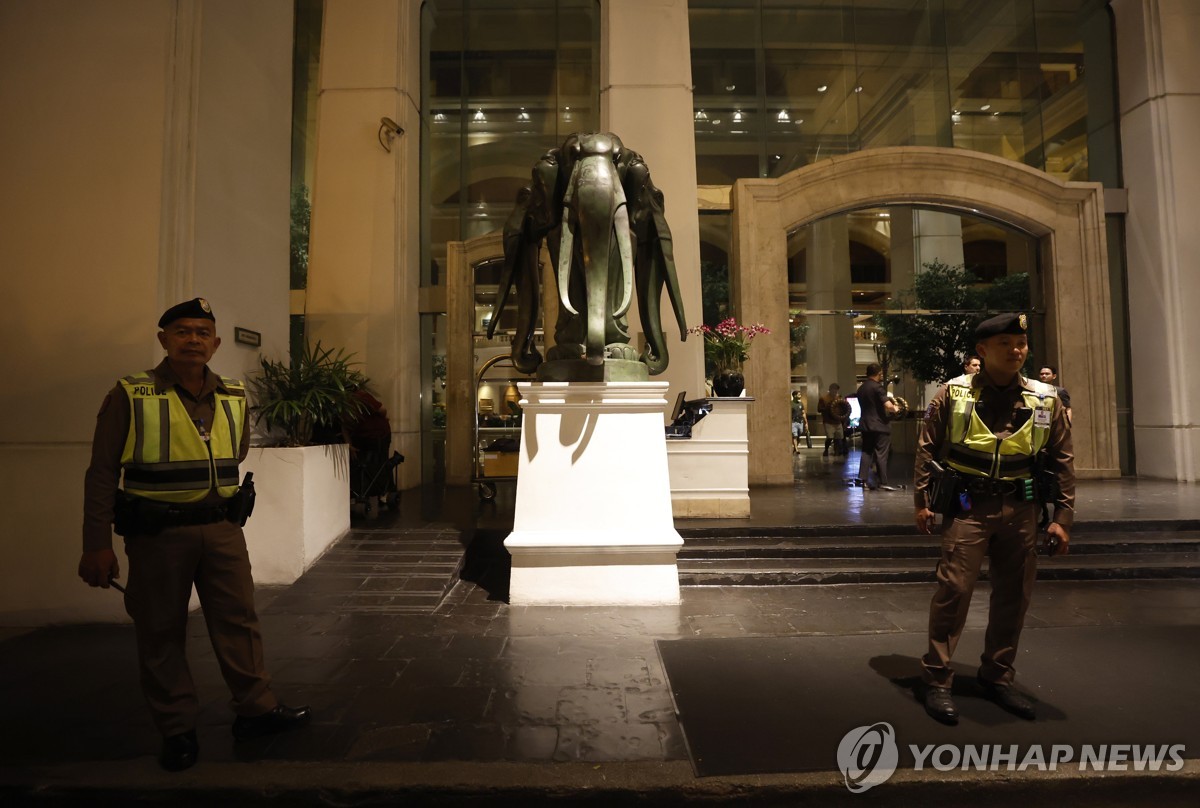 방콕 최고급 호텔서 외국인 6명 숨진 채 발견…"독살 추정"