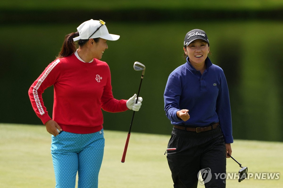 김인경-강혜지, LPGA 팀 대회 공동 3위…우승은 인뤄닝-티띠꾼