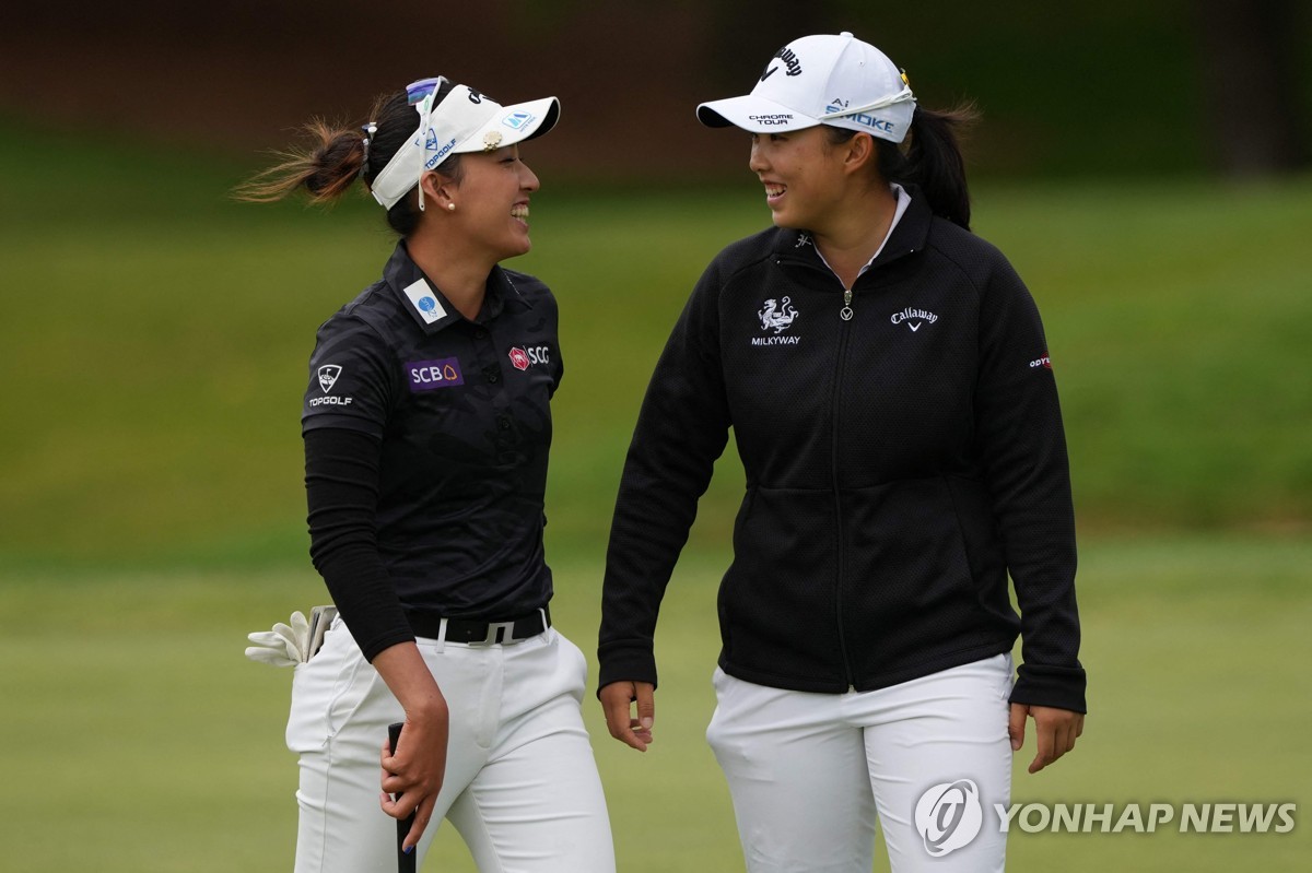 김인경-강혜지, LPGA 팀 대회 공동 3위…우승은 인뤄닝-티띠꾼(종합)