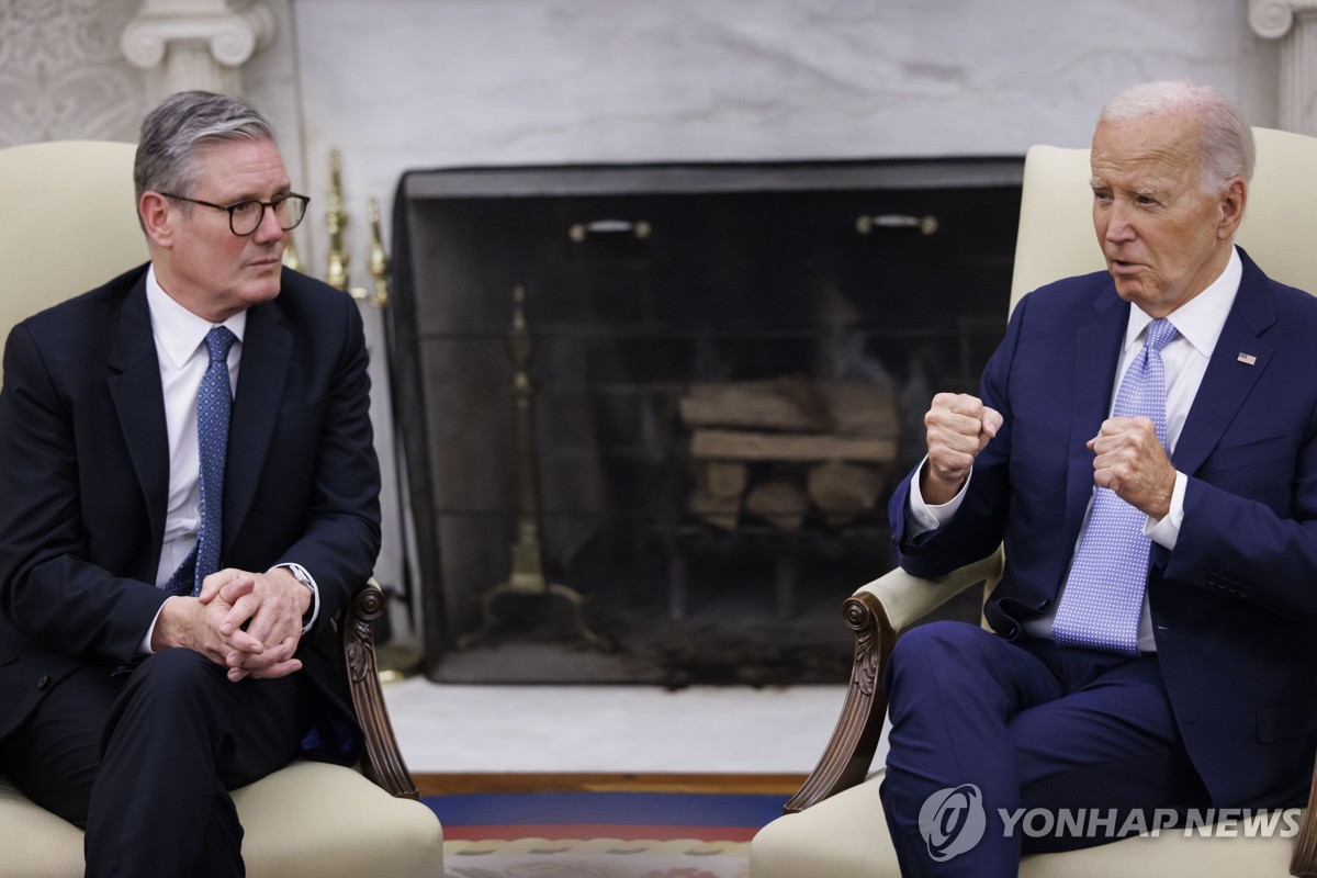 백악관 처음 간 英총리…"미국과 특별한 관계, 어느때보다 강력"