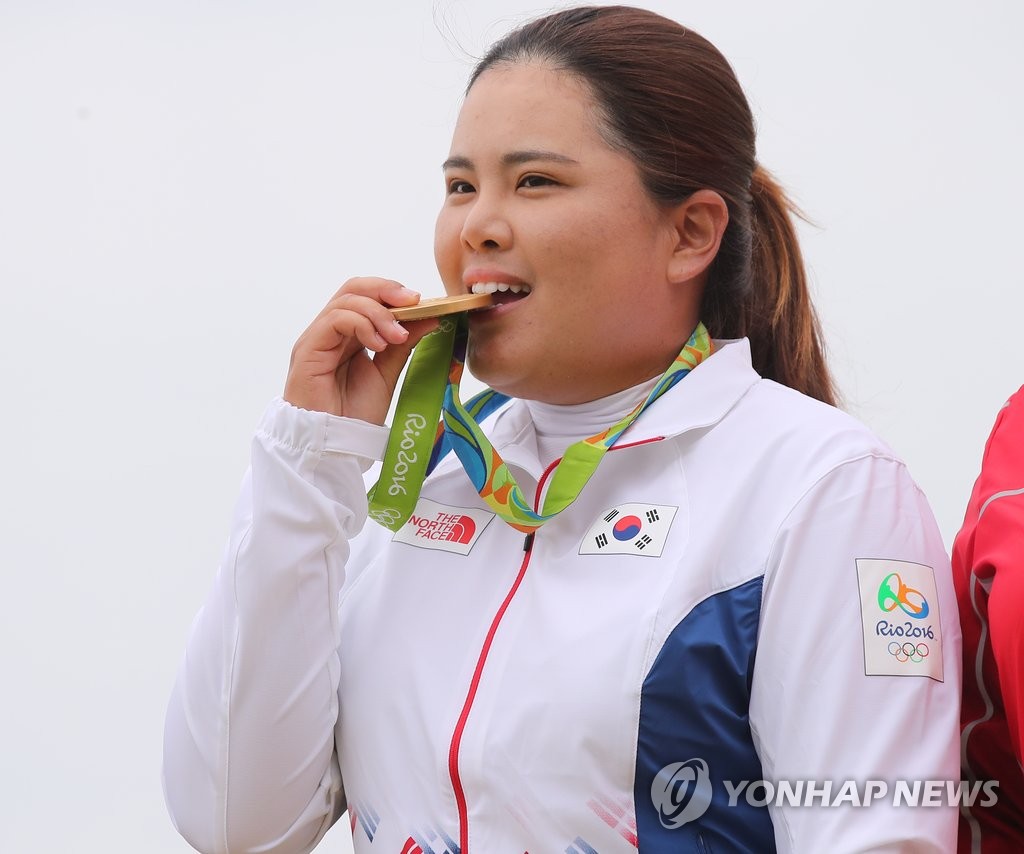 IOC 선수위원 후보 박인비 "최대한 많은 선수 만나 눈 맞춰야죠"