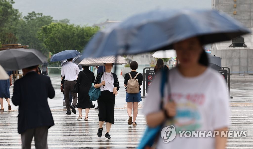 [날씨] 중부지방 많은 비…수도권 등 최대 100㎜ 이상