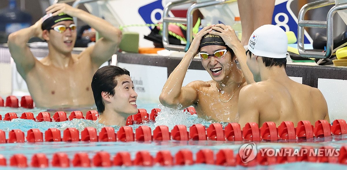 [올림픽] ③ 한국 수영 '황금세대' 황선우·김우민 앞세워 최고 성적 도전