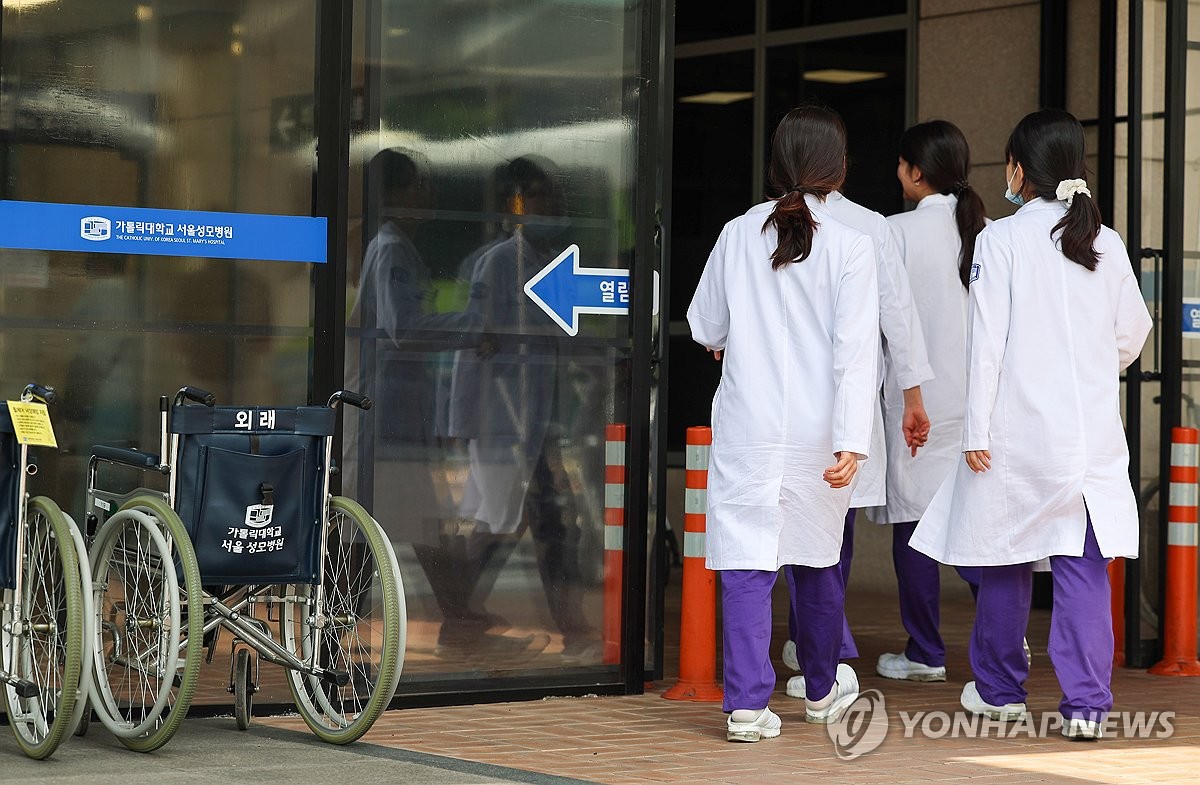 가톨릭의대 교수들 연이어 "하반기 전공의 지도 거부"