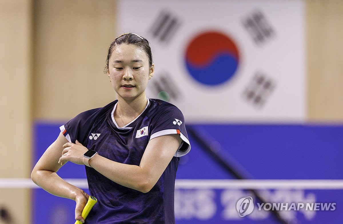 [올림픽] 김학균 배드민턴 감독 "안세영, 8강이 고비…다크호스는 김가은"