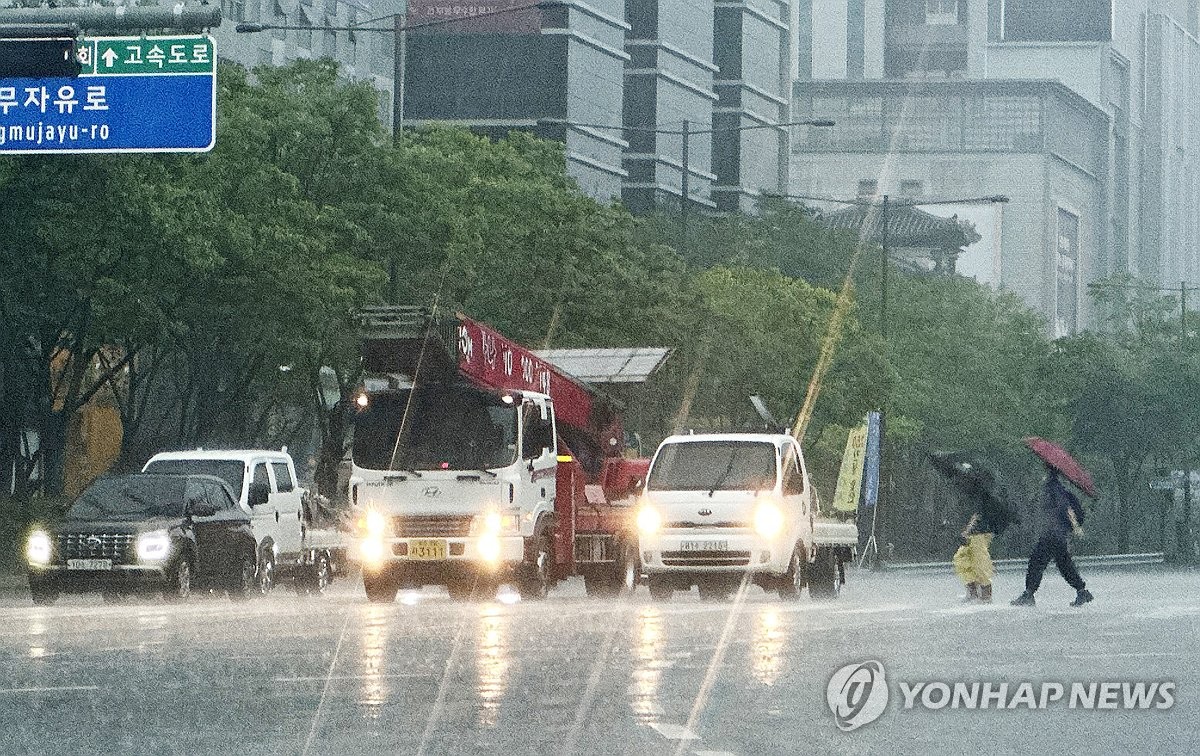 광주·전남 장맛비, 3일 오전까지 최대 80㎜