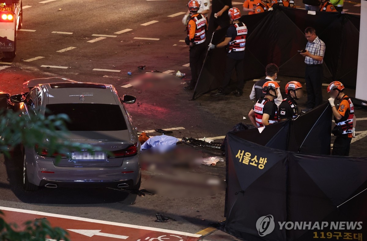 시청역 인도돌진 사고 목격자들 "급발진은 아니었다"