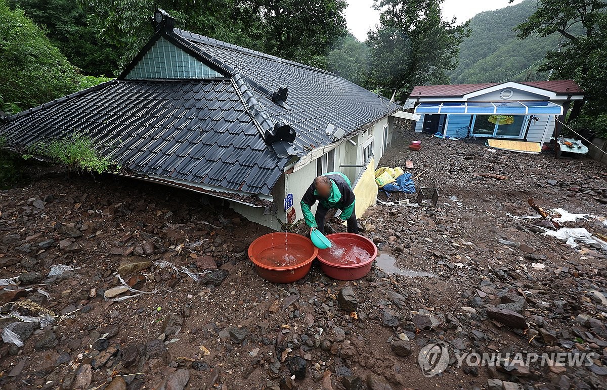 경북 북부 폭우로 농작물 632㏊ 피해…남부권도 많은 비