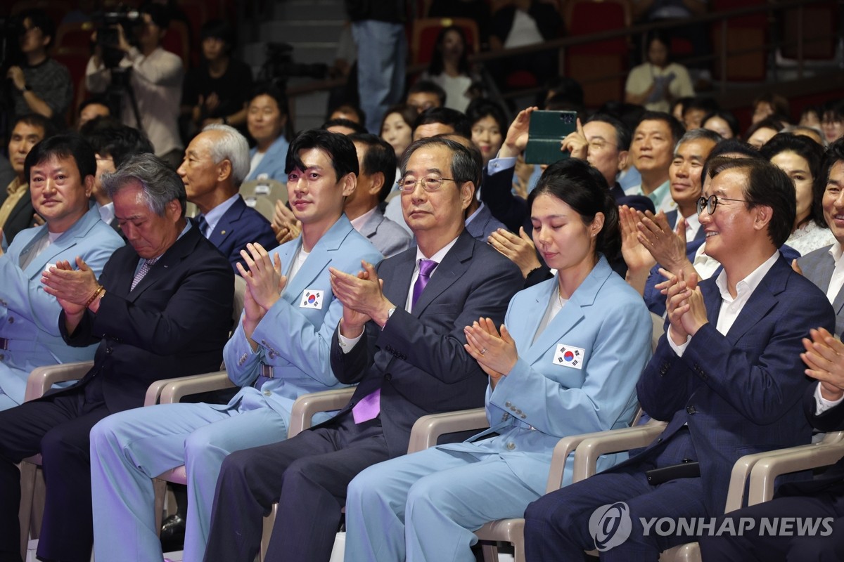 한총리 "파리올림픽선수단이 만들 이야기, 국민에 큰 울림될 것"