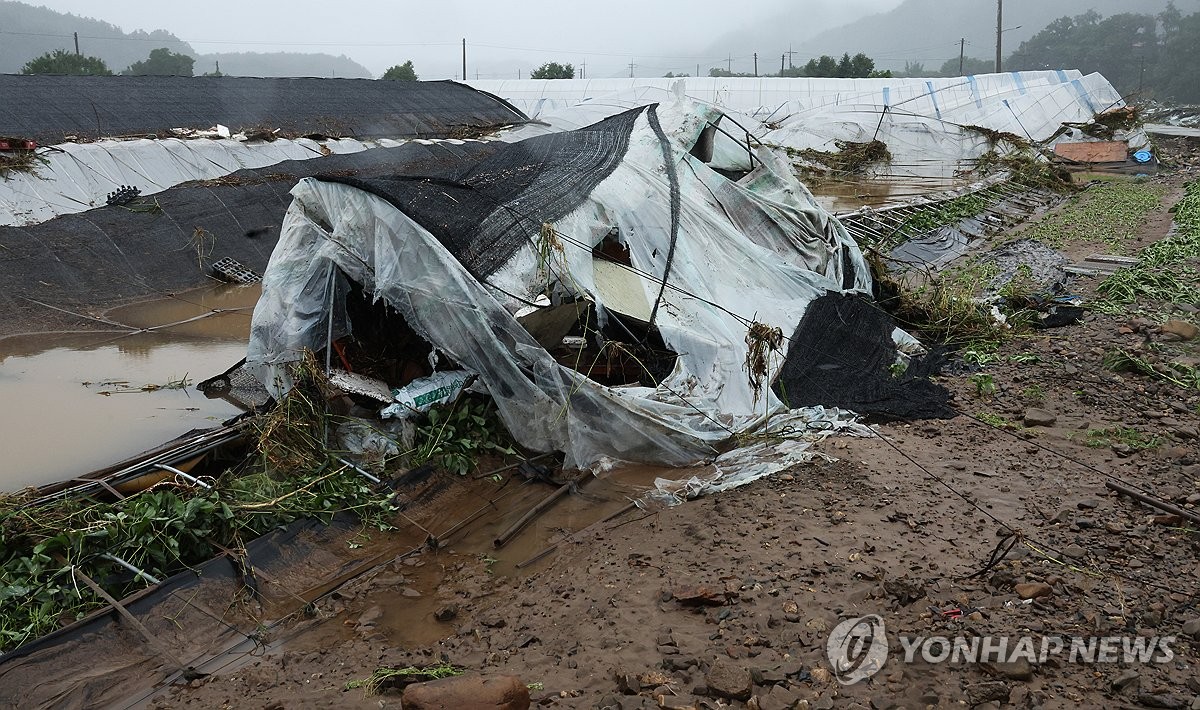 농업 호우 피해 지원액 대폭 늘린다…2배 인상 추진