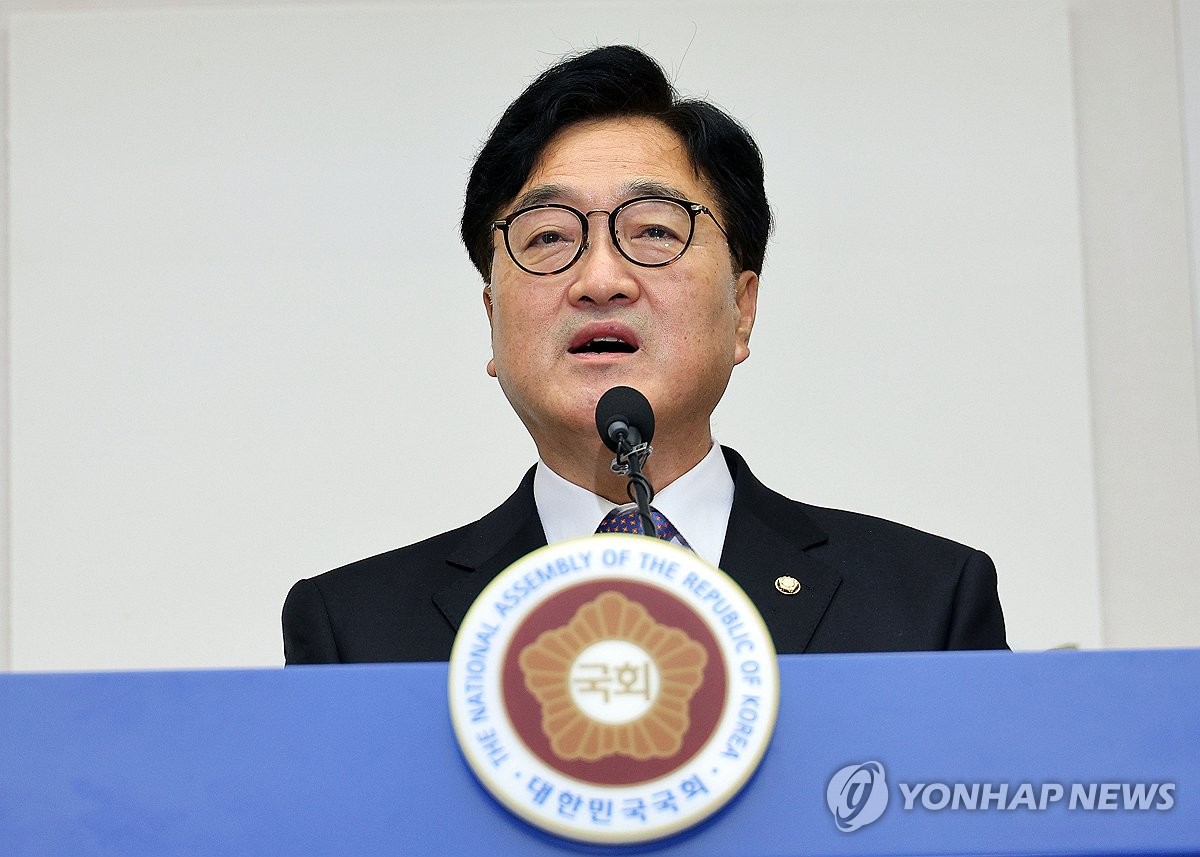 우의장, 방송4법에 "상황 변화 없다면 내일부터 순차 처리"