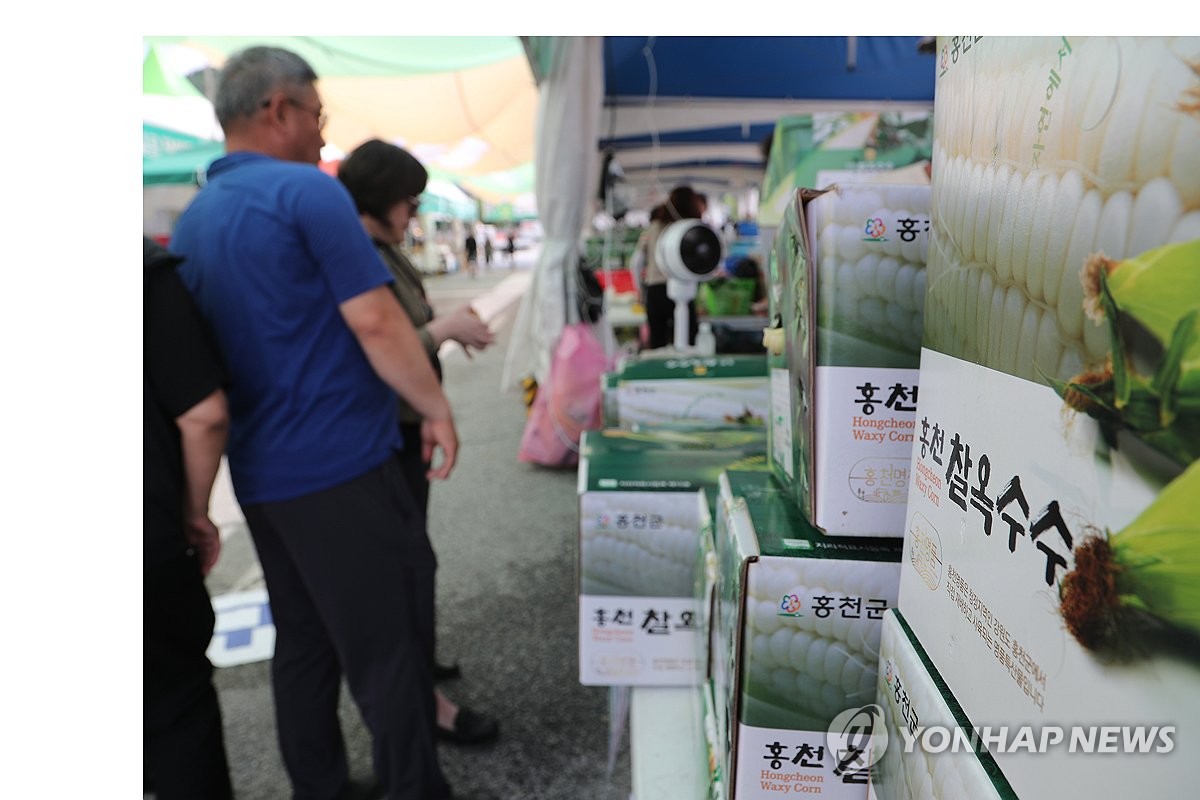 홍천 찰옥수수축제성황 폐막…사흘간 3만명 방문