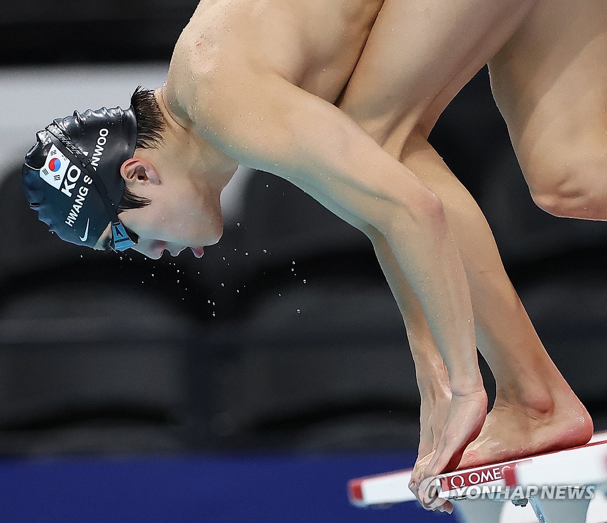 [올림픽] 애덤 피티 "차머스·포포비치·황선우, 자유형 100ｍ 우승 후보"