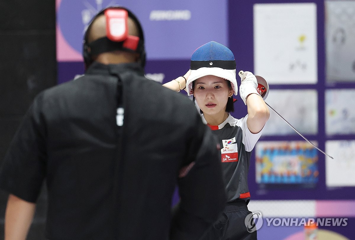 [올림픽] 그랑팔레에 태극기 올려라…한국 펜싱, 27일 실전 돌입