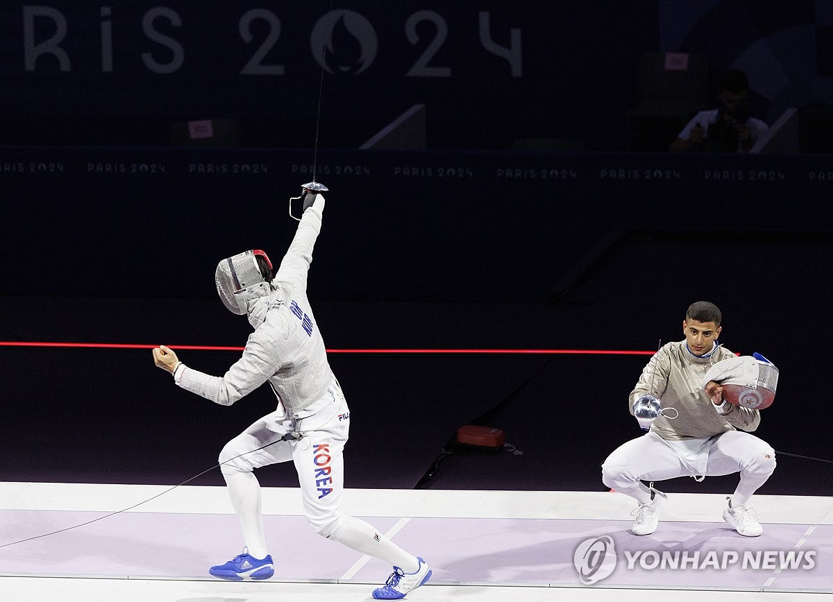 [올림픽] '금빛 찌르기'로 새 역사 쓴 오상욱 "단체전 金 따고 푹 쉬겠다"(종합)