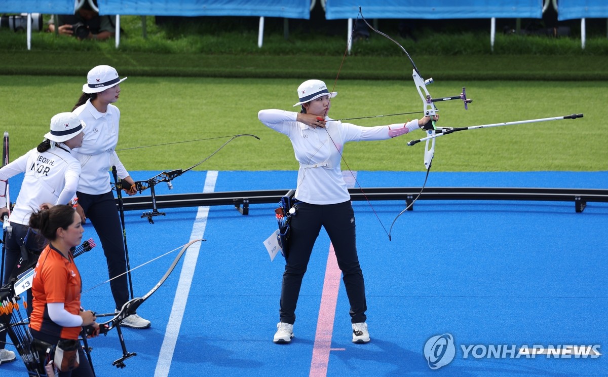 [올림픽] 국제대회 경험 없다더니…'신궁'의 자격 뽐낸 전훈영·남수현