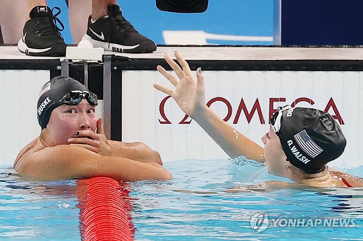 [올림픽] 마르샹, 펠프스의 올림픽 기록 경신하며 개인혼영 400ｍ 우승