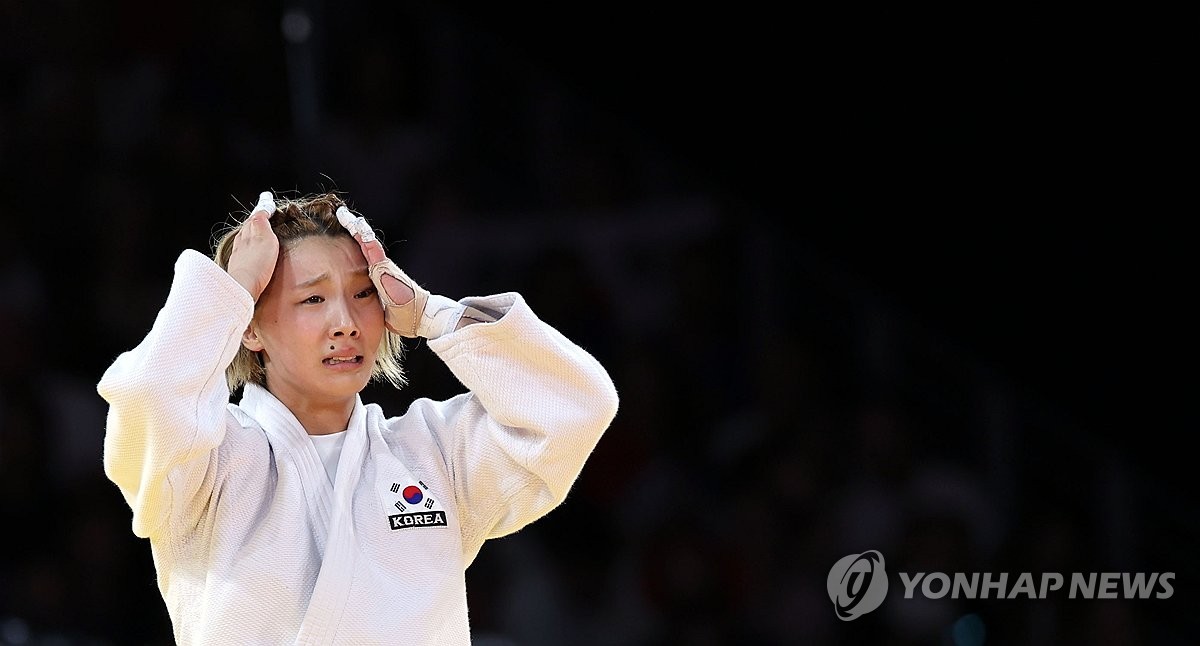 [올림픽] 유도 김지수, 메달 불발…패자부활전서 조르기 한판패