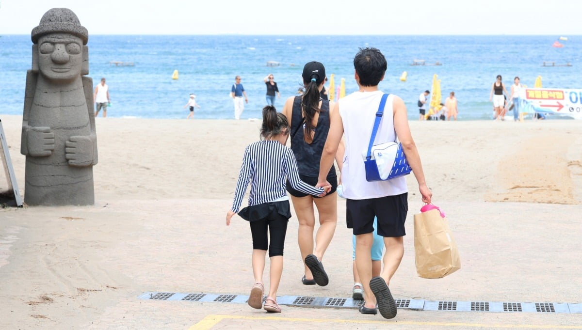 카지노 입플 이호테우해수욕장 전경. 사진=연합뉴스