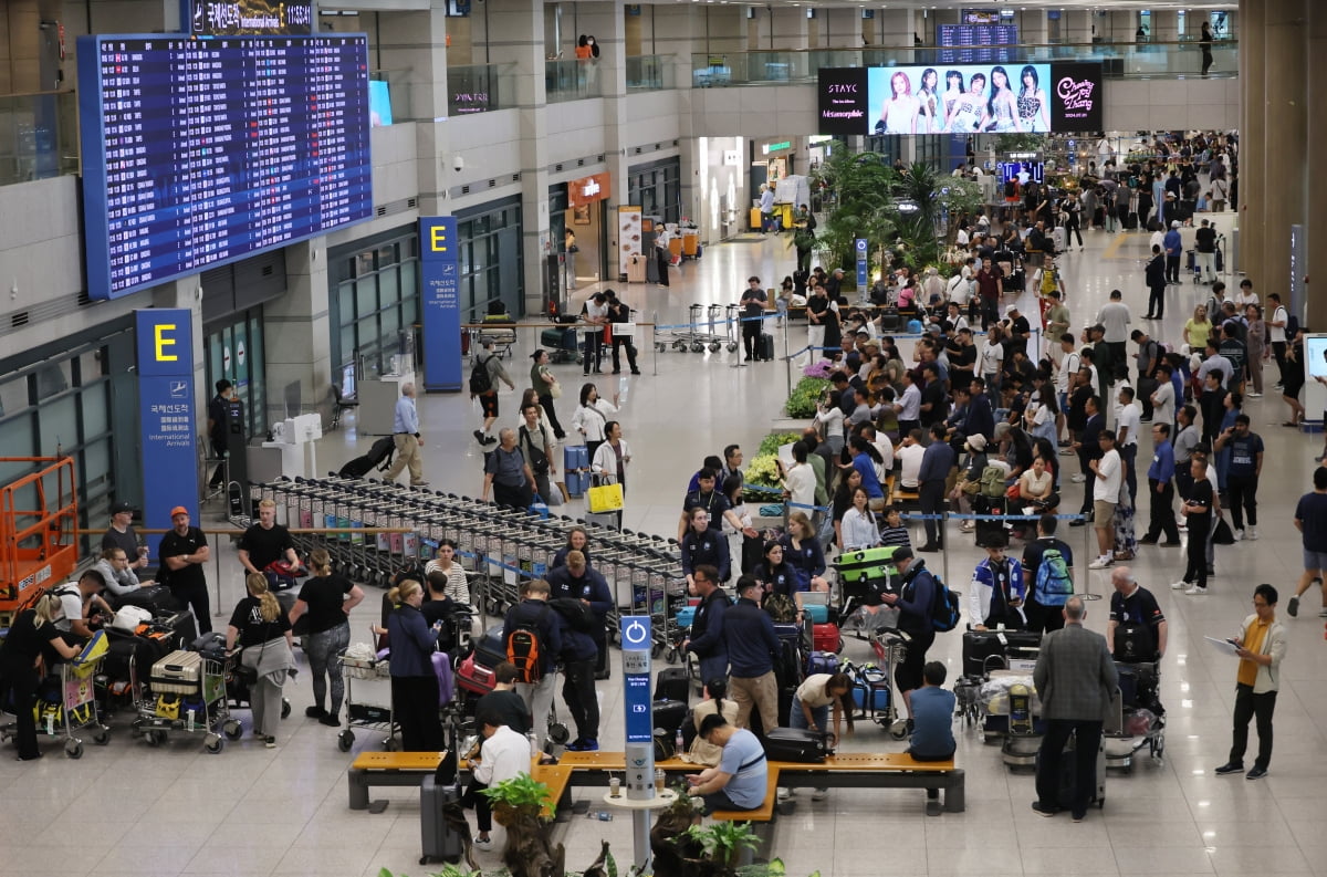 인천국제공항 제1터미널 입국장. 사진=연합뉴스