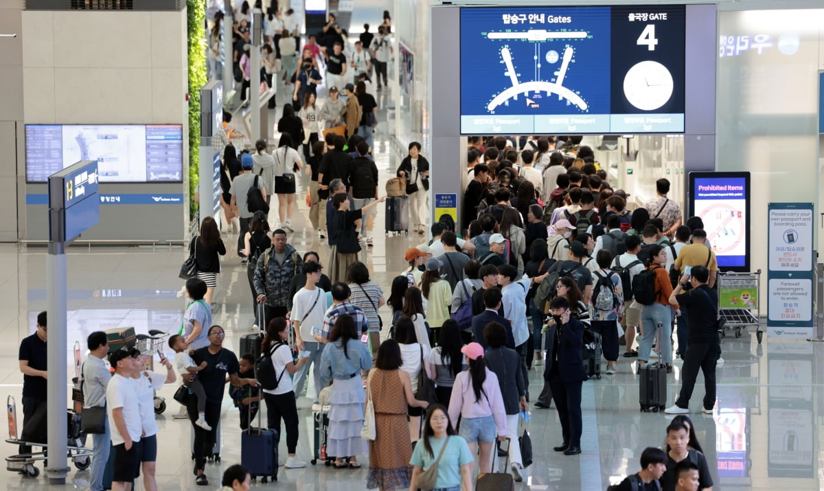  인천국제공항 제1여객터미널 출국장 모습. 사진=연합뉴스