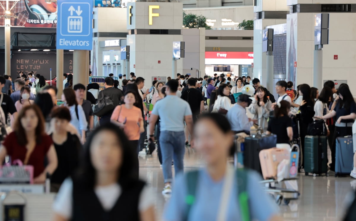 인천국제공항 제1여객터미널 출국장 모습. 사진=연합뉴스