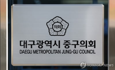 대구 중구의회, 신임 의장단 4명 중 3명 '비위' 연루 의혹