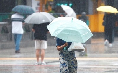 중부 중심 강한 장맛비…남부·제주엔 무더위