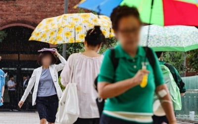 전국 곳곳 소나기…수도권·충북 오전 미세먼지 '나쁨'