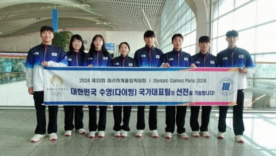 [올림픽] '역대 최다 6명' 김수지·우하람 등 다이빙 대표팀도 파리로