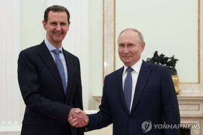 푸틴, 모스크바서 시리아 대통령과 회담