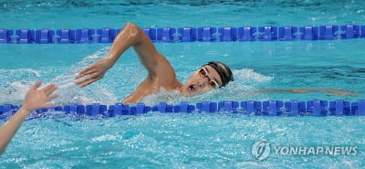 [올림픽] 이제 출격까지 이틀…수영 김우민 "시상대 가장 먼저 봤다"