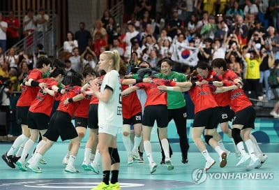 [올림픽] 한국 여자 핸드볼, 독일에 짜릿한 재역전승 '우생순, 가자'(종합)