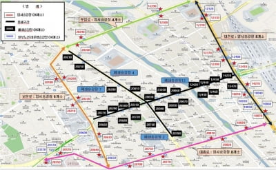 대전 0시 축제 기간, 시내버스 29개 노선 우회 운행