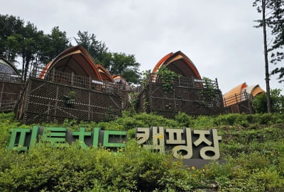 "천혜의 자연 속 편안한 쉼"…원주 소금산 글램핑장 8월1일 개장