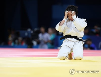 [올림픽] 한국 유도 첫 주자 이혜경, 누르기 한판패로 32강 탈락