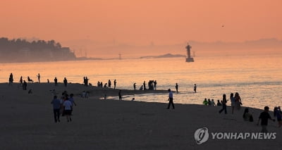 '잠들기 힘드네' 강릉 열흘째 열대야 이어져