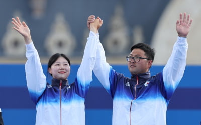 "한국 양궁 왜 강한가?" 질문에…김우진 "공정한 협회, 동등한 경쟁" [2024 파리올림픽]