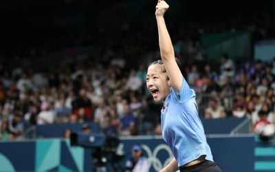 '삐약이' 신유빈, 女단식 4위 마무리 [2024 파리올림픽]