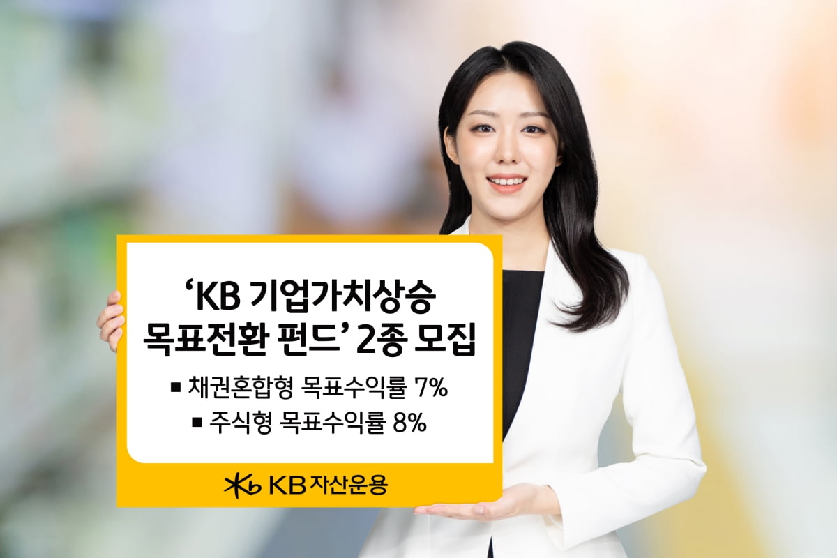 "주주환원 유망 종목에 집중 투자"…KB운용, 펀드 2종 출시