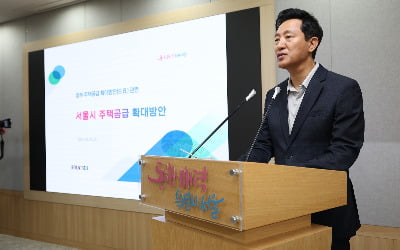 오세훈 "강남3구·용산 전역, 토지거래허가구역 지정 검토"