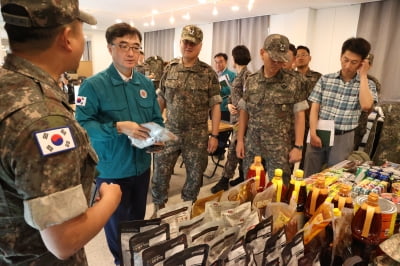 조달청장, 35사단 군산대대 군수품 보급현황 직접 확인