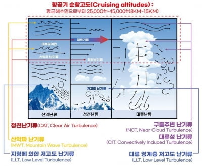 "기상정보 공유 확대"…국토부, '난기류 사고예방대책' 발표