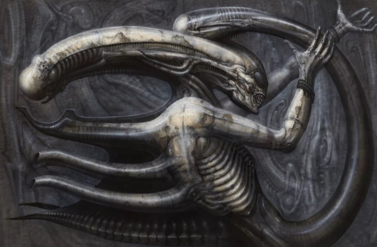 HR Giger, Necronom IV, 1976 HR Giger 박물관 제공