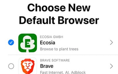 유럽선 아이폰도 기본 브라우저로 크롬 선택 가능해진다